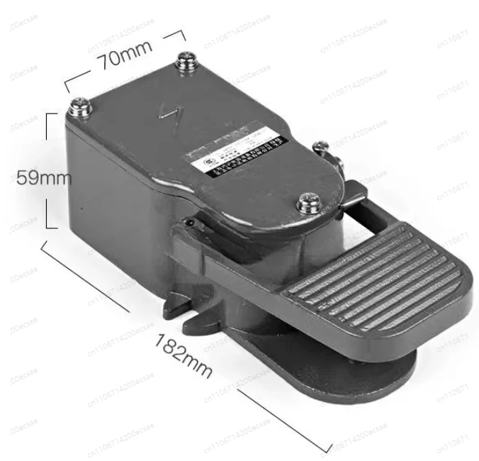 4.7k/10k/22K Potentiometer Pedal Switch Speed Governing Foot Switch Frequency Controller Governor Motor Pedal Switch