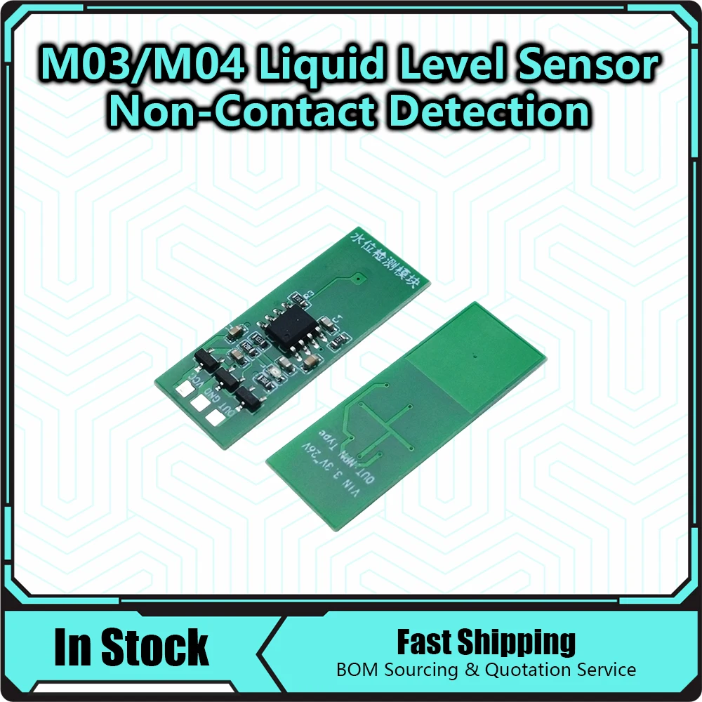 M03 M04 Water Level Detection Module Sensor Green Non-contact Liquid Level Touch Switch Liquid Sensor