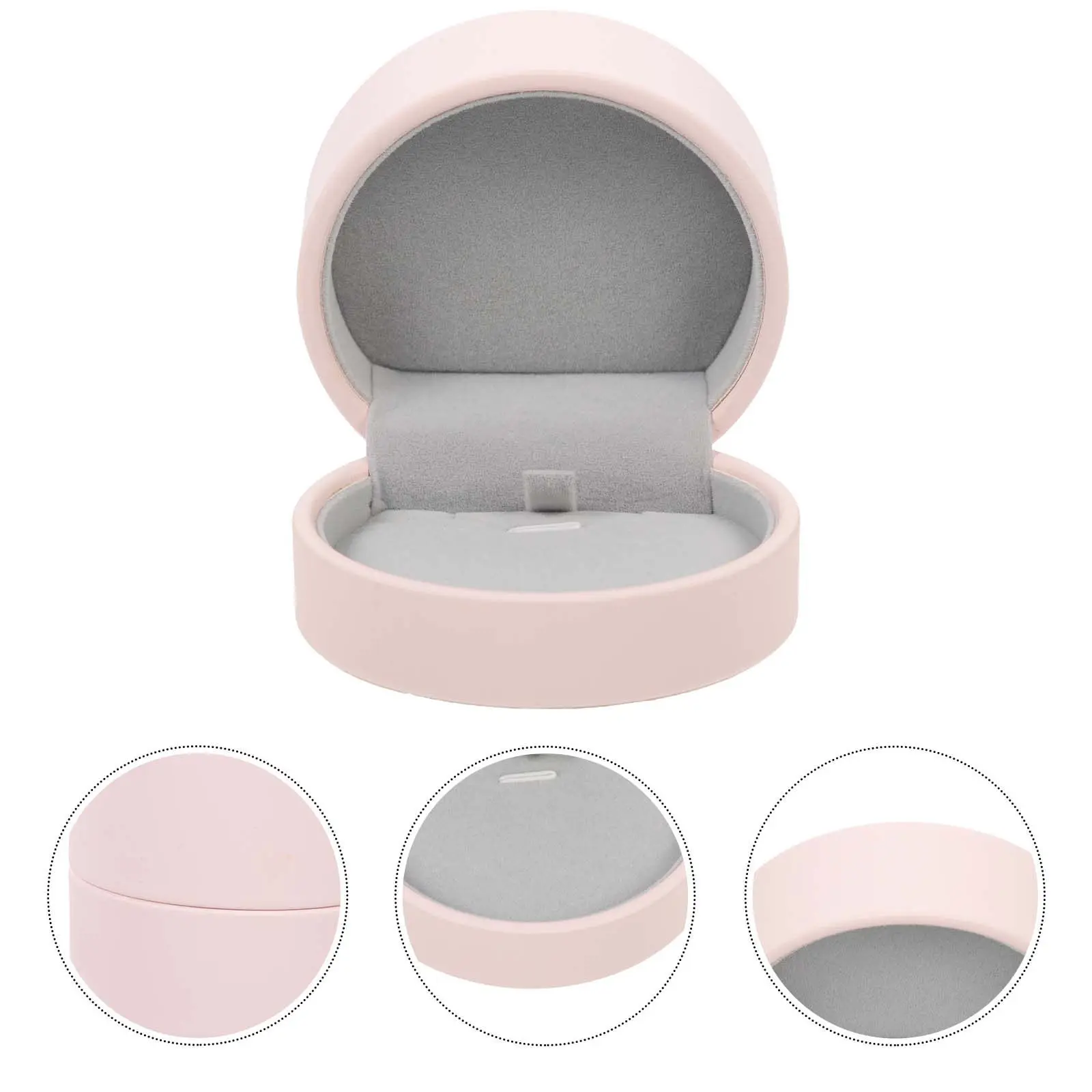 Luxury Jewelry Storage Box Clamshell Design for Pendant Bracelet Necklace Organizing Desktop Adornment Home Decor Gift Holder