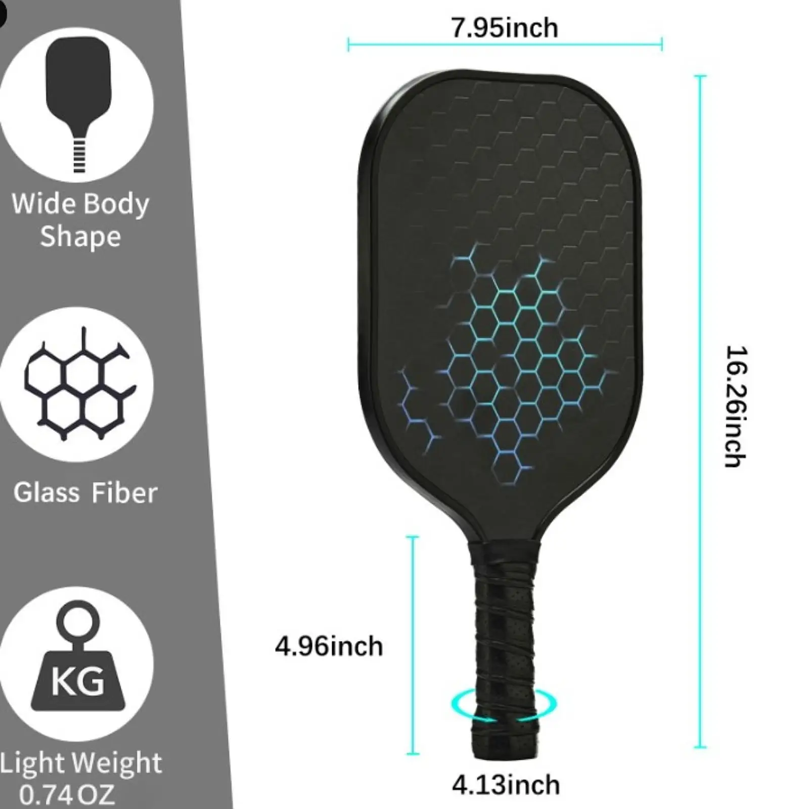 مجذاف بيكليبال لممارسة التمارين الداخلية والخارجية ، هدايا مضرب #6