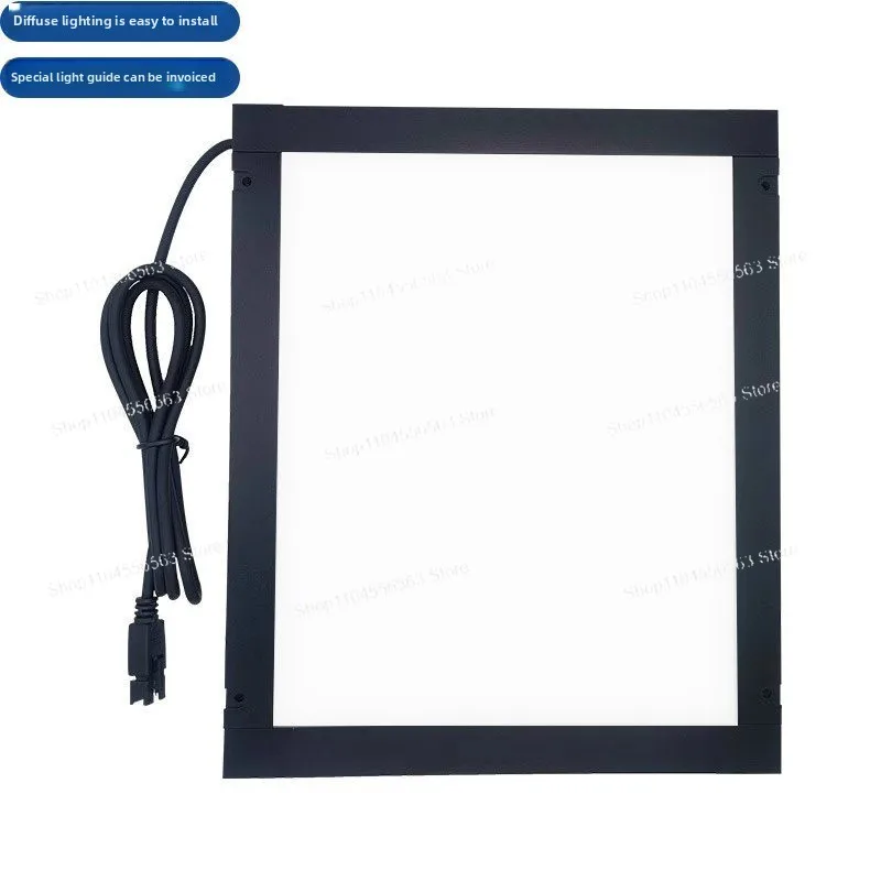Machine Vision Side Backlight Surface Light Source Ultra‑thin Flat LED Light Source for CCD Camera Object Defect Detection