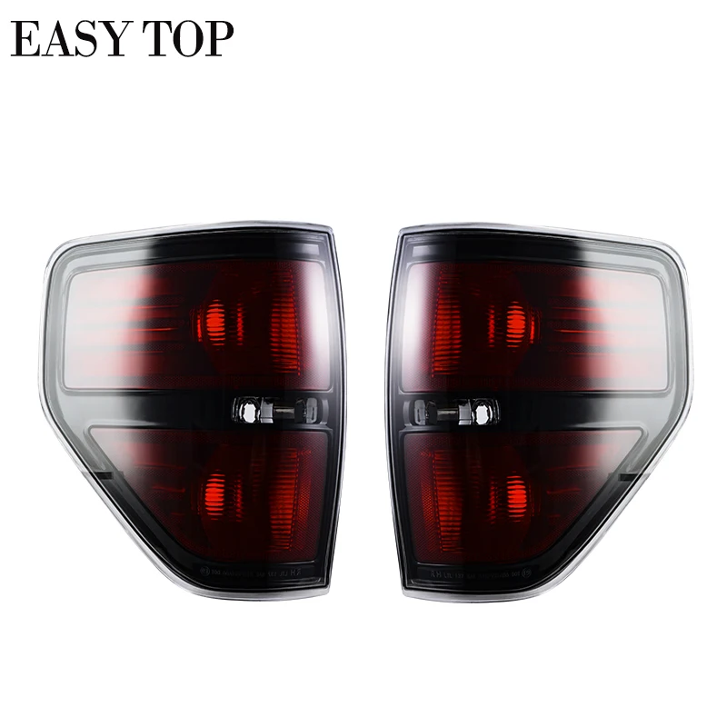 OEM Type No Bulb Red Tail Light Cover For 09-14 Ford F150