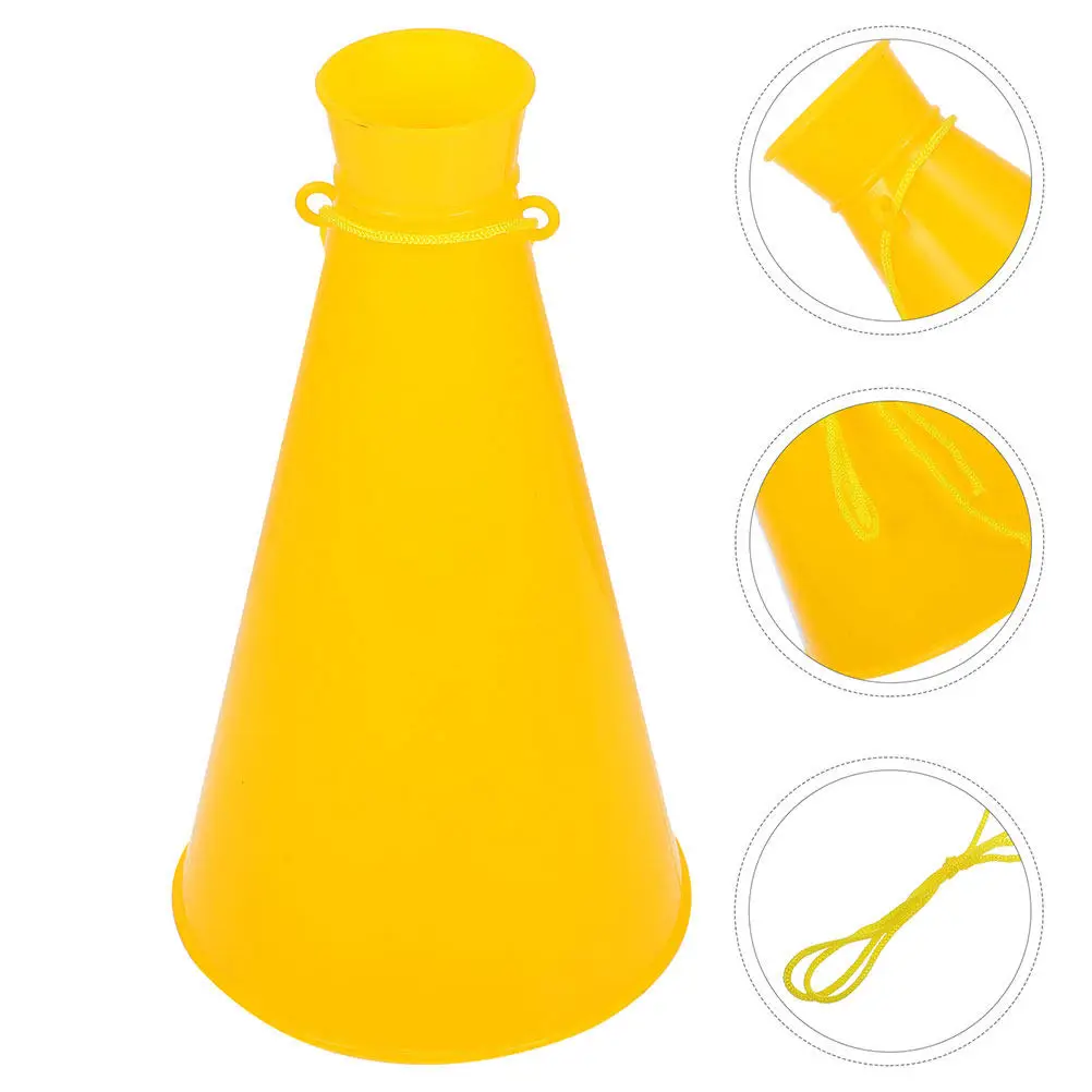 5Pcs Cheer Horn Plastic Party Horns Portable Noise Makers for Sports Games Fans Cheering Props Cheer Megaphones
