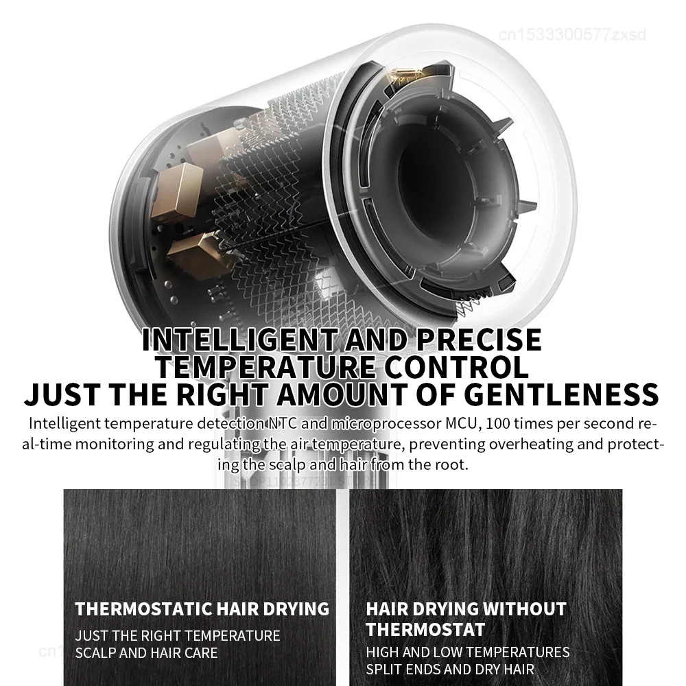 XIAOMI MIJIA H501 High Speed Anion Hair Dryers Wind Speed 62m/s 1600W 110000 Rpm Professional Hair Care Quick Drye Negative Ion - view 3