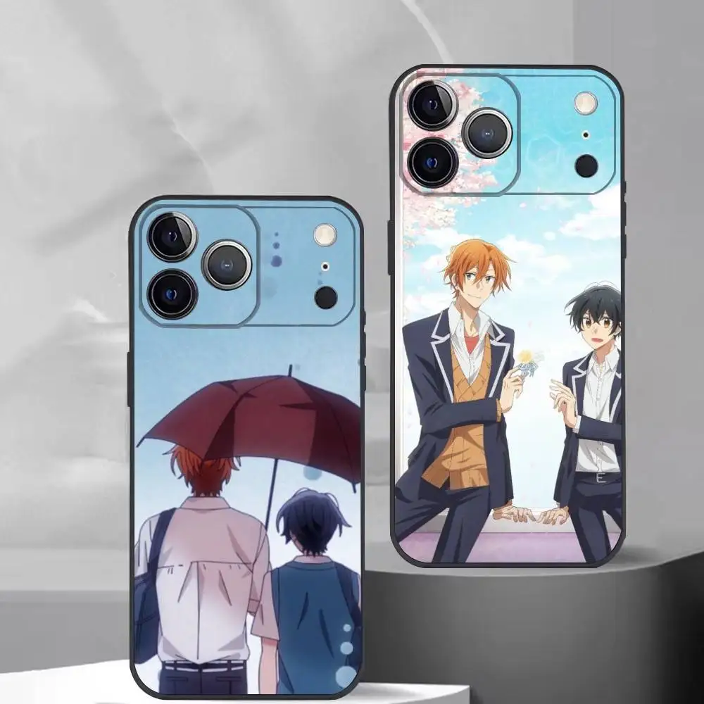 

Sasaki And M-Miyano Phone Case For iPhone 17, 16,15,14,13,12,11 Plus,Pro Max, Others Soft Black Cover