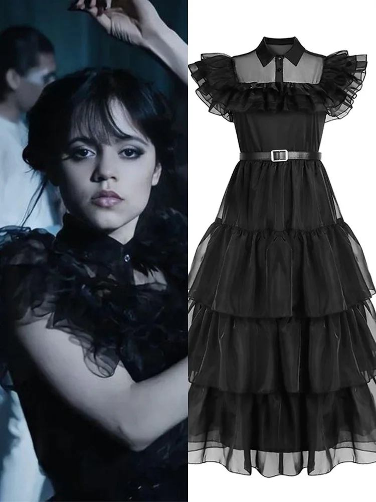 

Movie Christesday Cosplay Dresses Christesday Dolams Cosplay Costume Gothic Style Adult Kids Dress Halloween Party Costumes