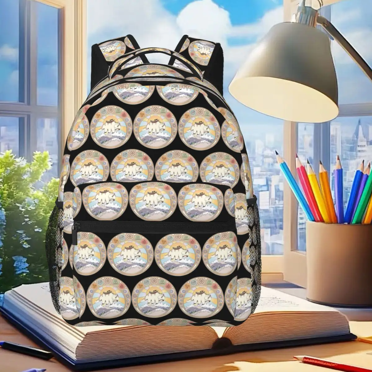 

Дизайнерский рюкзак Team Avatar And Elements, студенческая сумка для книг для мальчиков и девочек, детская школьная сумка, компьютерные сумки на плечо для мужчин и женщин