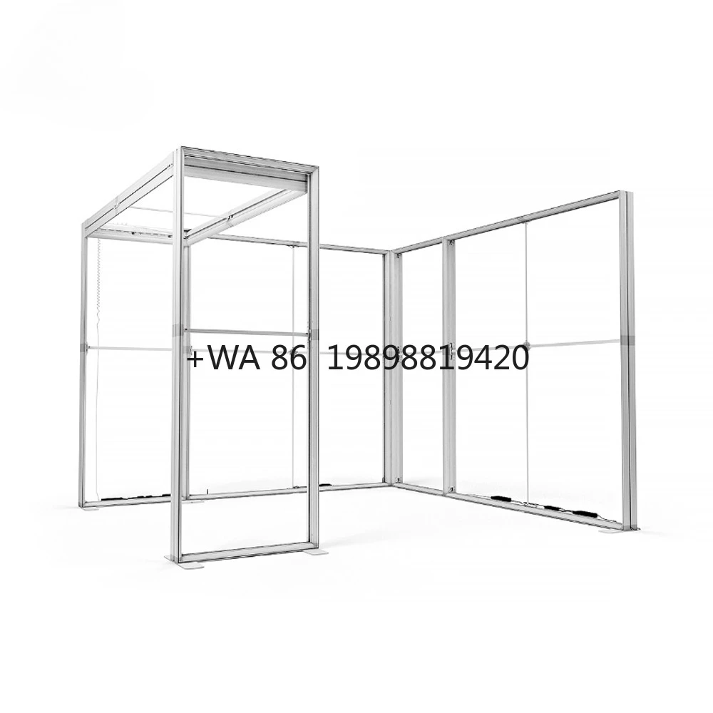 

Рамка светового короба Напольный модульный светодиодный рекламный световой короб Торговое шоу-оборудование Современная выставка