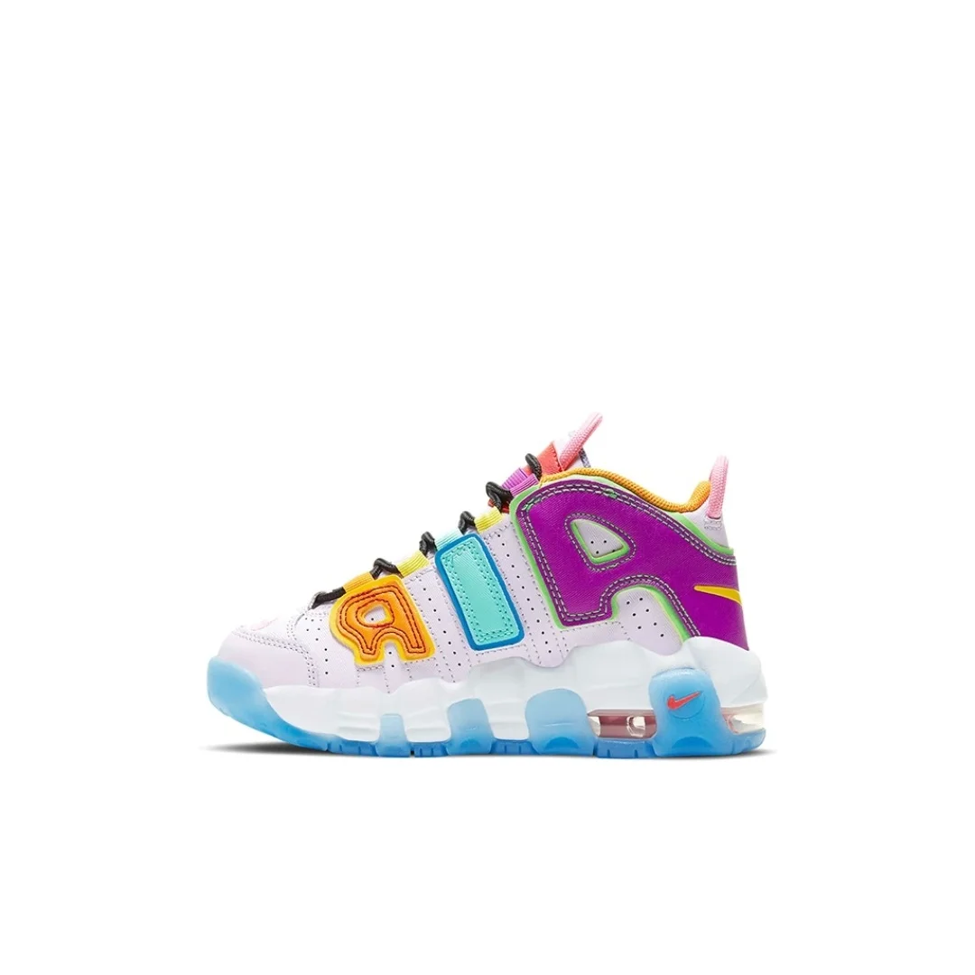 Nike Air More Uptempo Boys/Girls Sneakers Colorful Durable Sports Running Shoes Anti-slip Shock Absorption Children