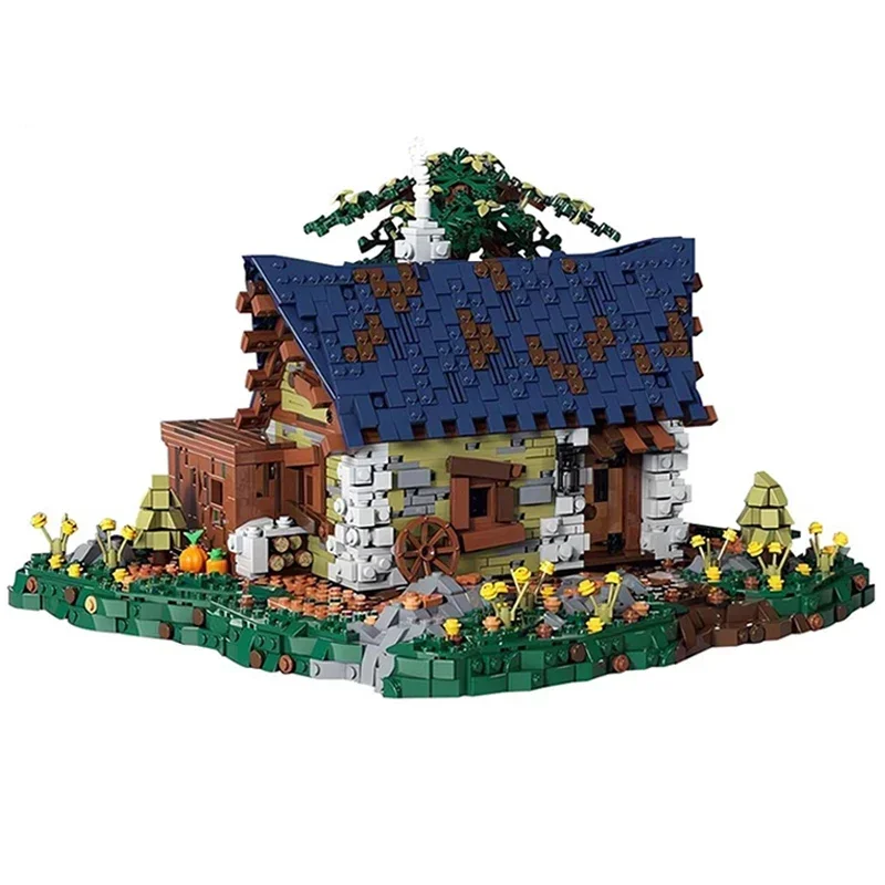 Medieval Castle Model Moc Building Bricks Get Away Fortress Technology Modular Blocks Gifts Christmas Toys DIY Sets Assembly