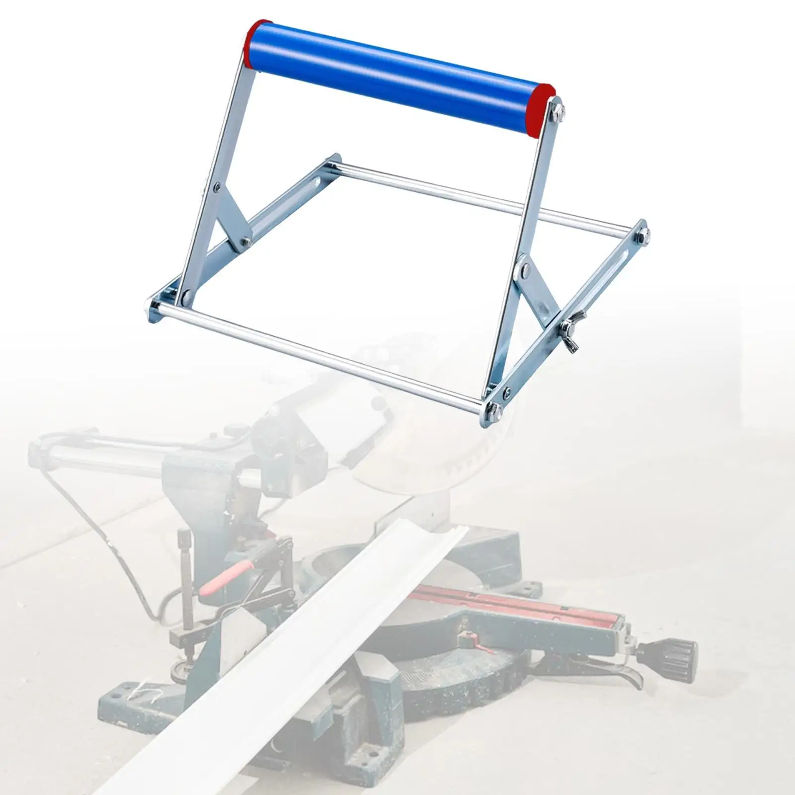 Cutting Machine Support Stand Metal Adjustable Height Workbench Holder Support Frame Scroll Saw Stand Bracket for Woodworking