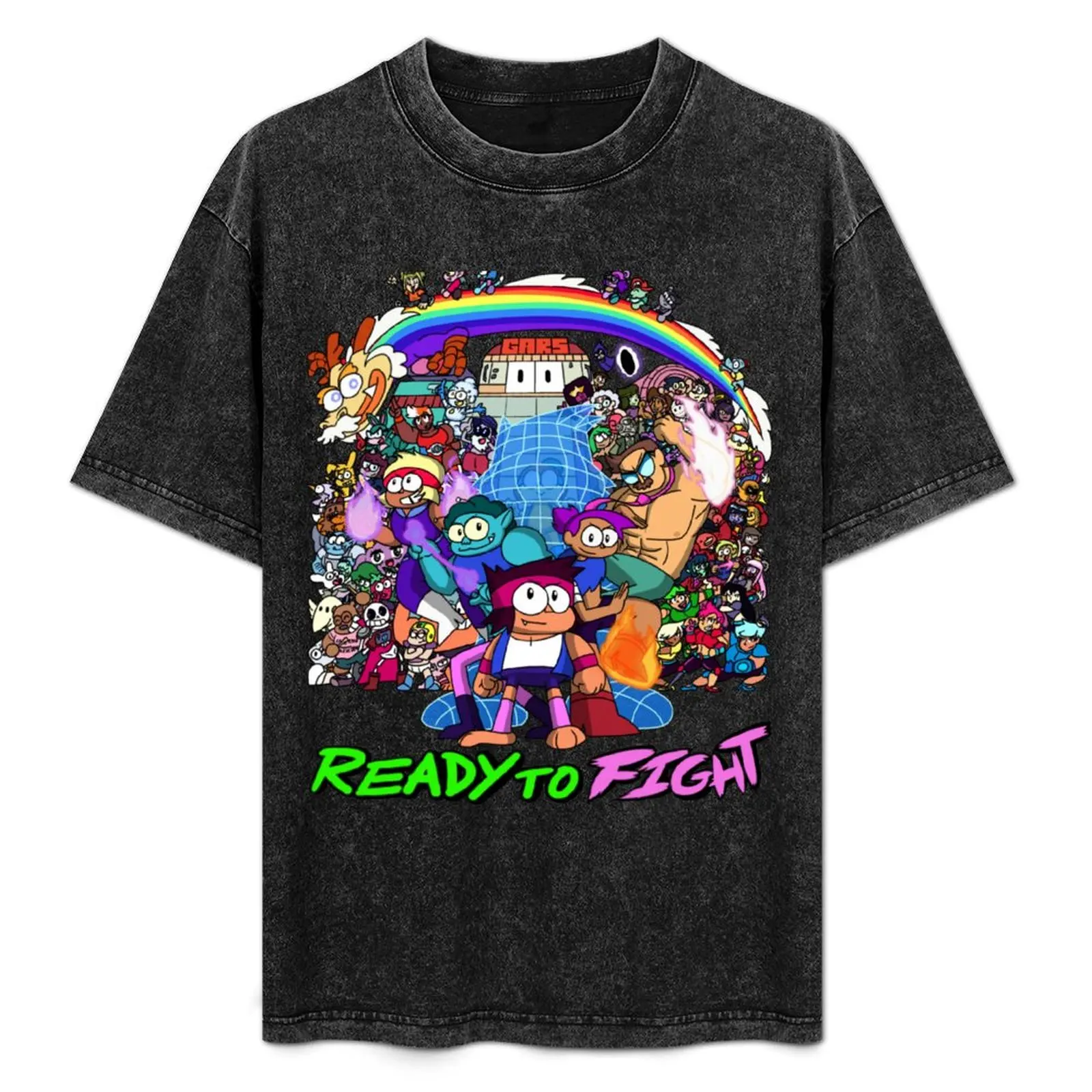 

Ready to Fight T-Shirt cotton tshirt 100% t shirts for man cotton soft T-Shirt