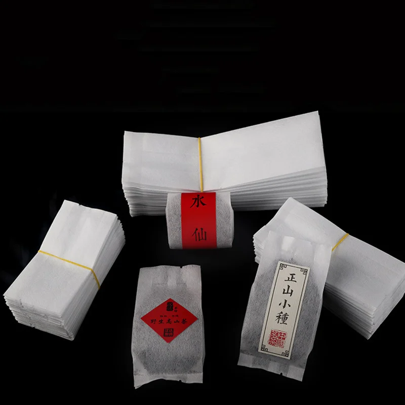 100 cotton sealed small bags, top opening accordion bags, heat-sealed bags, packaging bags, gift bags, customizable logo