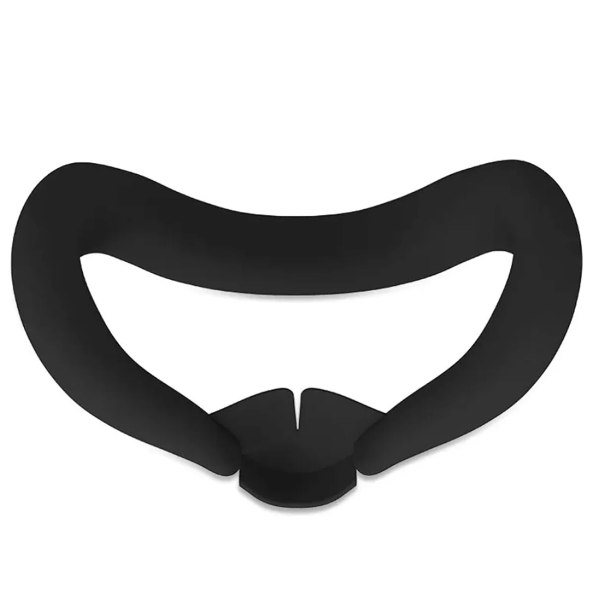 غطاء عدسة واقية لـ Quest 3 استبدال وسادات أنف مقاومة للتسرب ملحقات الواقع الافتراضي 7 قطع حافظة واقية من السيليكون باللون الأسود