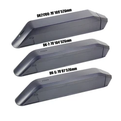 KIRIN Side Release Himiway Battery Pack case 36V 48V 52V  tube ebike battery box for 50pcs 65pcs 570pcs 18650 cells