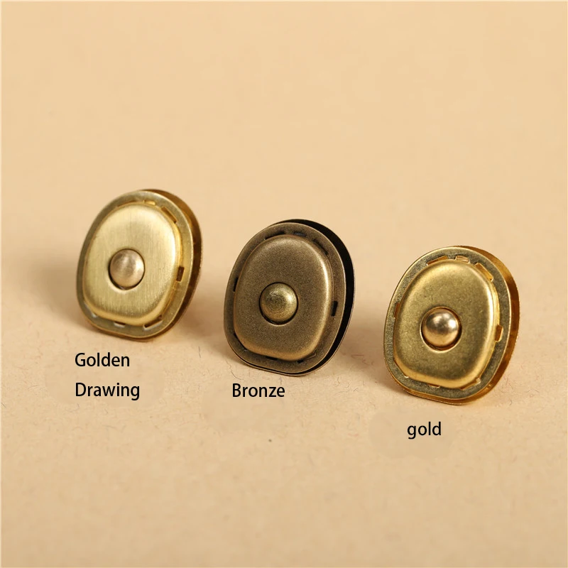 Metal Clasp Lock for DIY Handbag, Craft Bag, Purse Buckle, Hardware Tool, Leather Accessories, 5Pcs