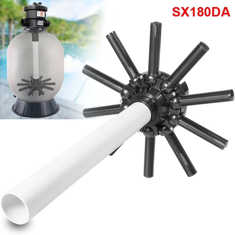 SX180DA Lateral Assembly with Center Pipe Replacement for Hayward Sand Filter Compatible with Pro Sand Filter Series S180T