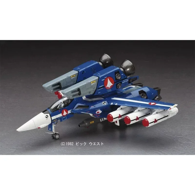 In Stock Genuine Hasegawa 1/48 Super Dimension Century Orguss VF-1J PVC Action Assemble Model Toys