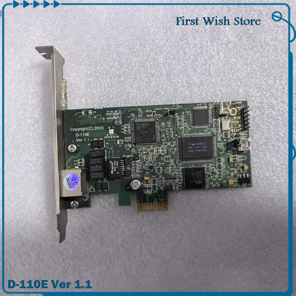 For OpenVox PCI-E Single port T1/E1/J1 digital relay voice card D-110E Ver 1.1