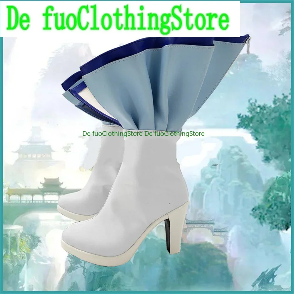 Buty do cosplayu Mermaid Melody PichiPichiPitch Noel, buty do gry, anime, na karnawał, imprezę, Halloween, Boże Narodzenie, DefuoClothing, sklep z obuwiami