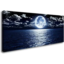 Grande onda acqua 5D fai da te diamante ricamo trapano completo onda oceanica immagine pittura e tramonto blu vista oceano mosaico decorazioni per la casa