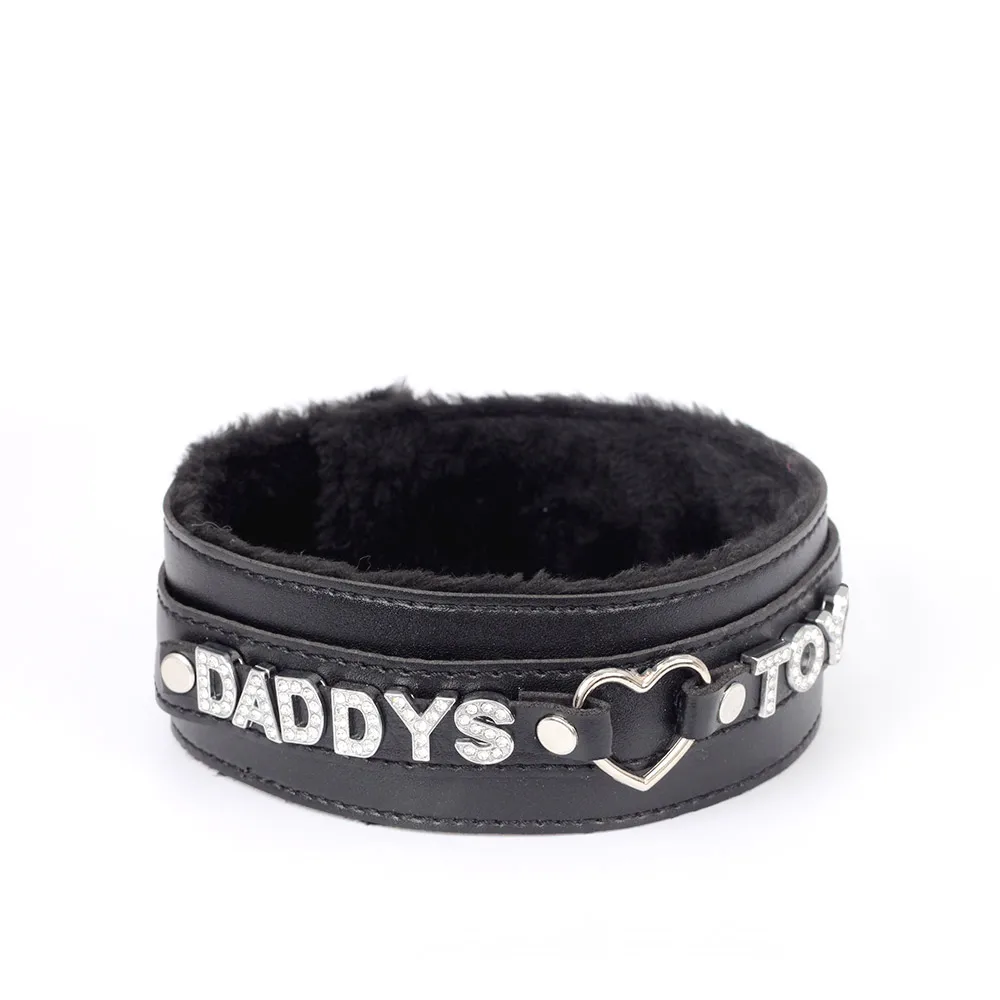 

Воротник, индивидуальный подарок, ожерелье со стразами и буквами, двухслойное колье из искусственной кожи, готическое колье, косплей, чокер «сделай сам», на заказ