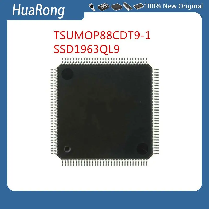 

2 шт./лот TSUMOP88CDT9-1 SSD1963QL9 SSD1963 TQFP128