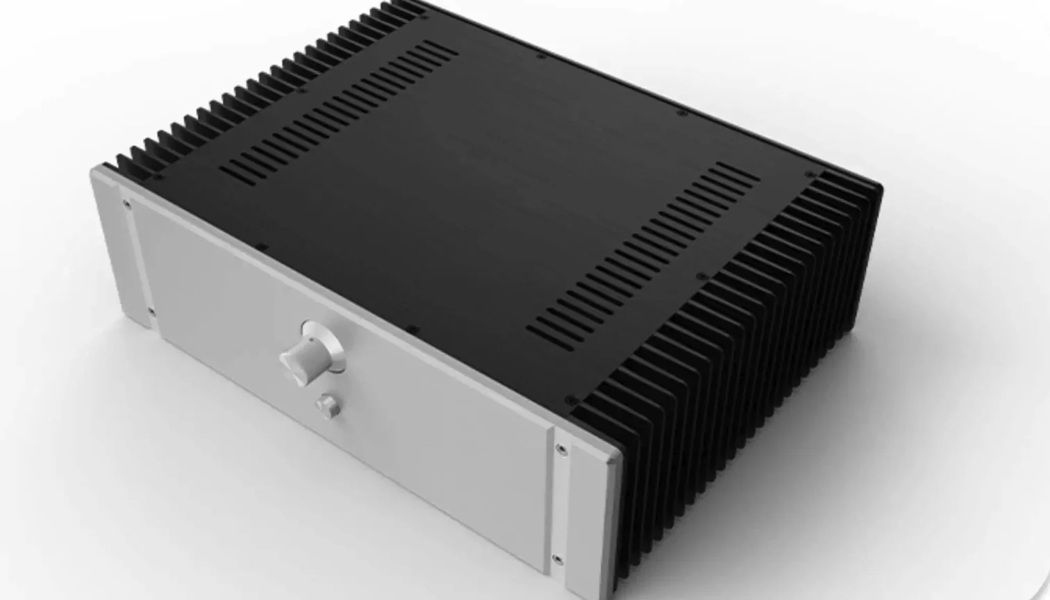 4314 Vollaluminium-Verstärkergehäuse / Vorverstärkergehäuse / AMP-Gehäuse DIY-Box (430 * 130 * 310 mm)