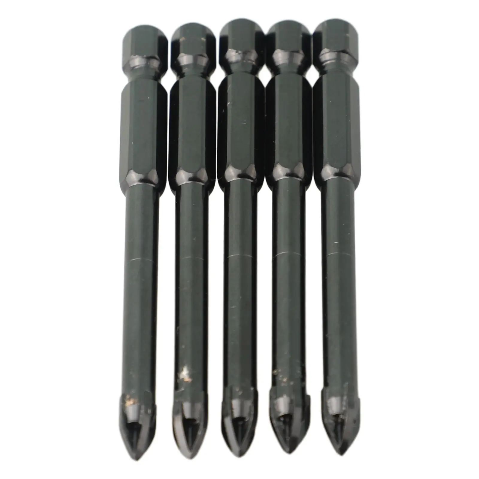 

5PC 6mm Tile Drill Bits Set For Glass Concrete Ceramic Hole Opener Drilling Tool Tungsten Carbide Triangle Bit Tool