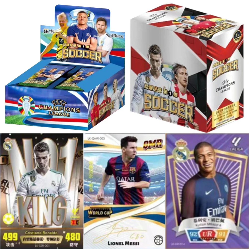 Футбольная карта Panger FIFA All-Star Star Card Romeo Messi Mbappe Европейский Кубок Кубок мира League Collection Card Игрушки Подарки