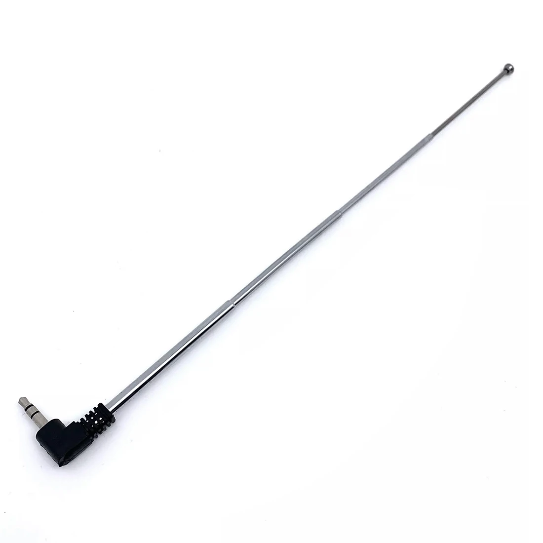1pc FM Radio Phone Antenna 3.5mm Extensible HIFI Frequency Modulation Audio Aerial 240mm