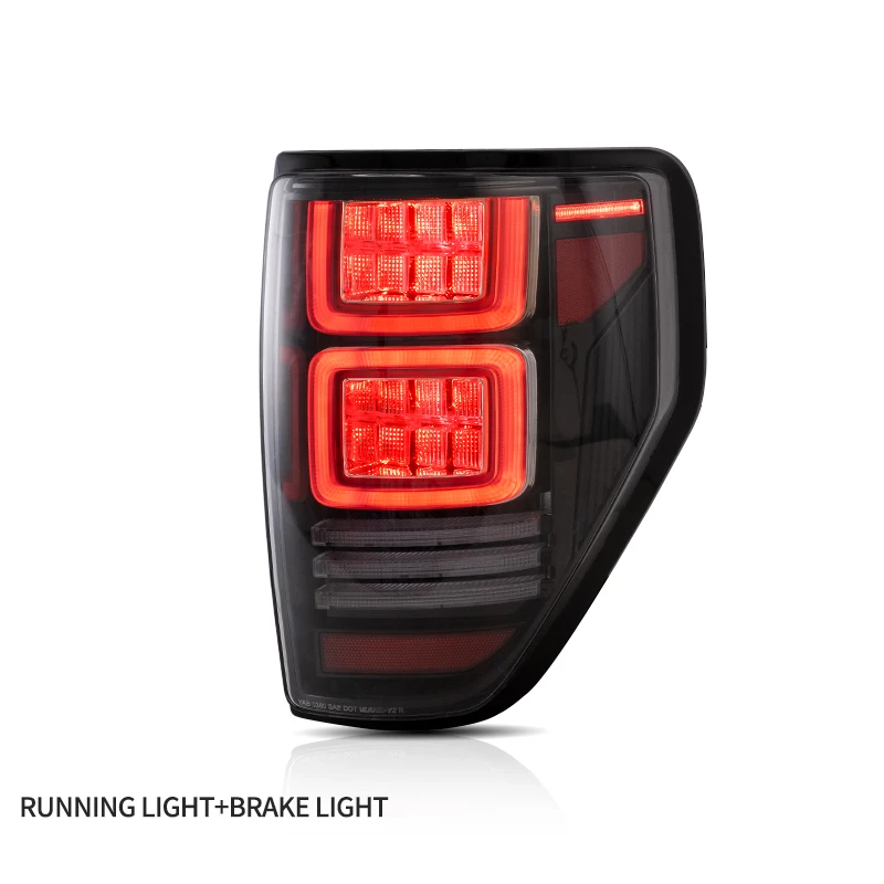 LED Rear Lights Red Turn Signal Taillights Assembly For Ford F150 2009 2010 2011 2012 2013 2014