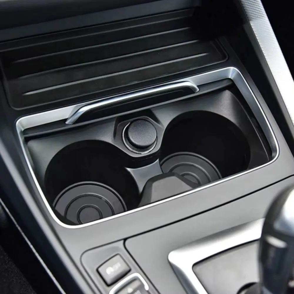 For BMW 1 2 M2 series F20 F21 F22 F23 F87 2012-2017 black car center console drink cup holder storage box ashtray cup holder