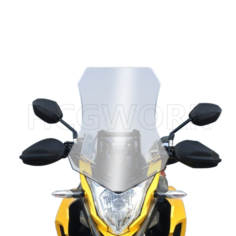 Motorcycle Accessories Windshield Hd Transparent Heighten Harden for Wuyang-honda Cb190x(2020-2021)