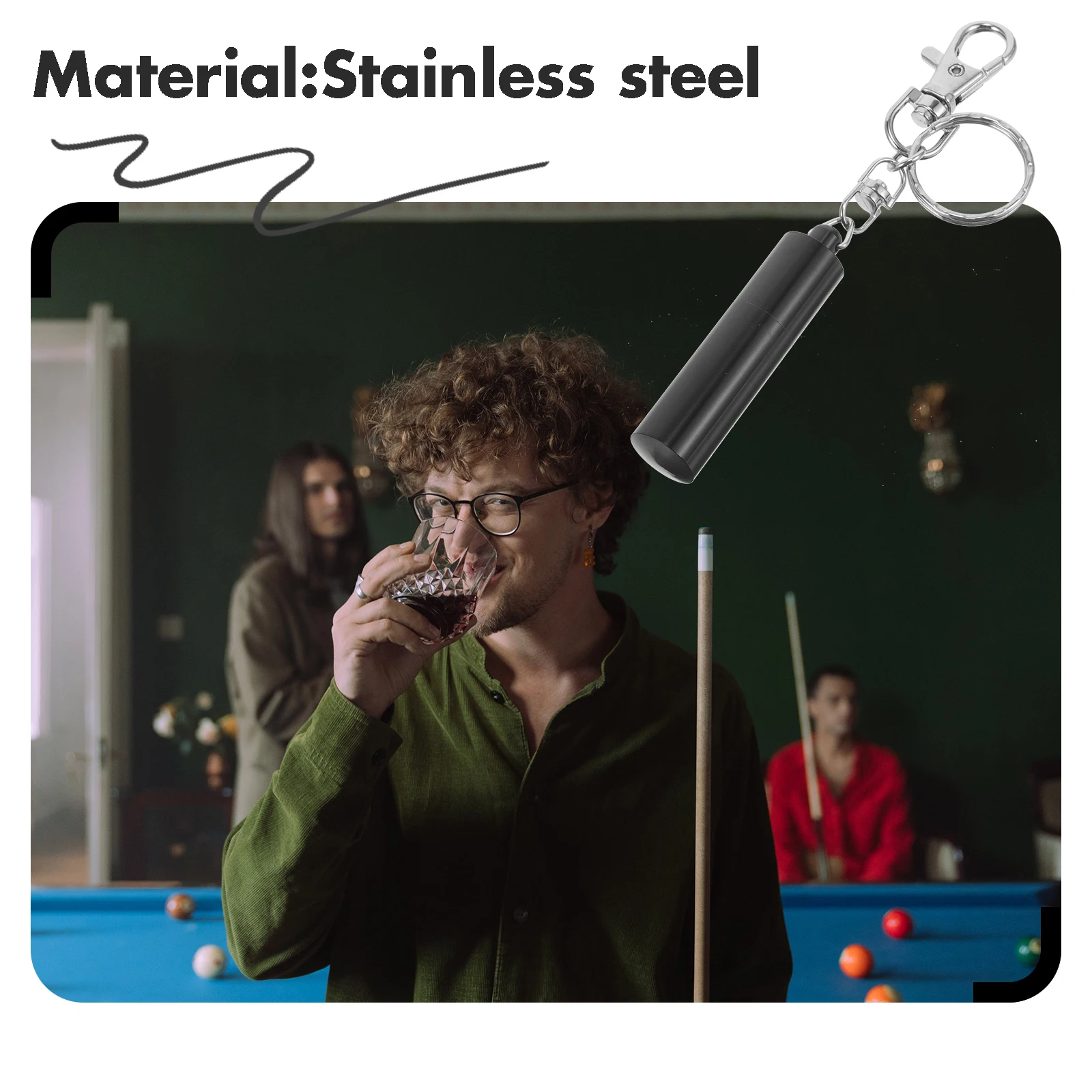 

Billiard Cue Tip Needle Metal Shaper Stick Accessories Repair Tool Snooker Stainless Steel