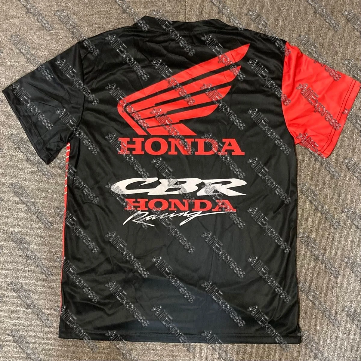 

MOTO 2025 HONDA Racing CBR Pit футболка мужская и женская для спорта на открытом воздухе дышащая быстросохнущая футболка с короткими рукавами для отдыха и велоспорта