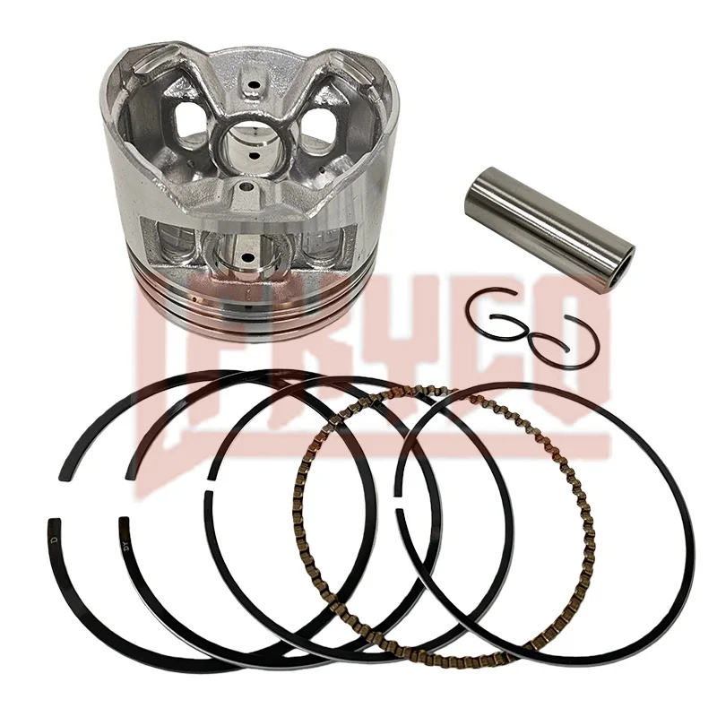 Motor Piston Kit 56mm 13mm Pin YX13211-002 1P56FMJ for Yinxiang YX140 YX150 Zongshen ZS140 Apollo MRF Pit Dirt Bike ATV Quad