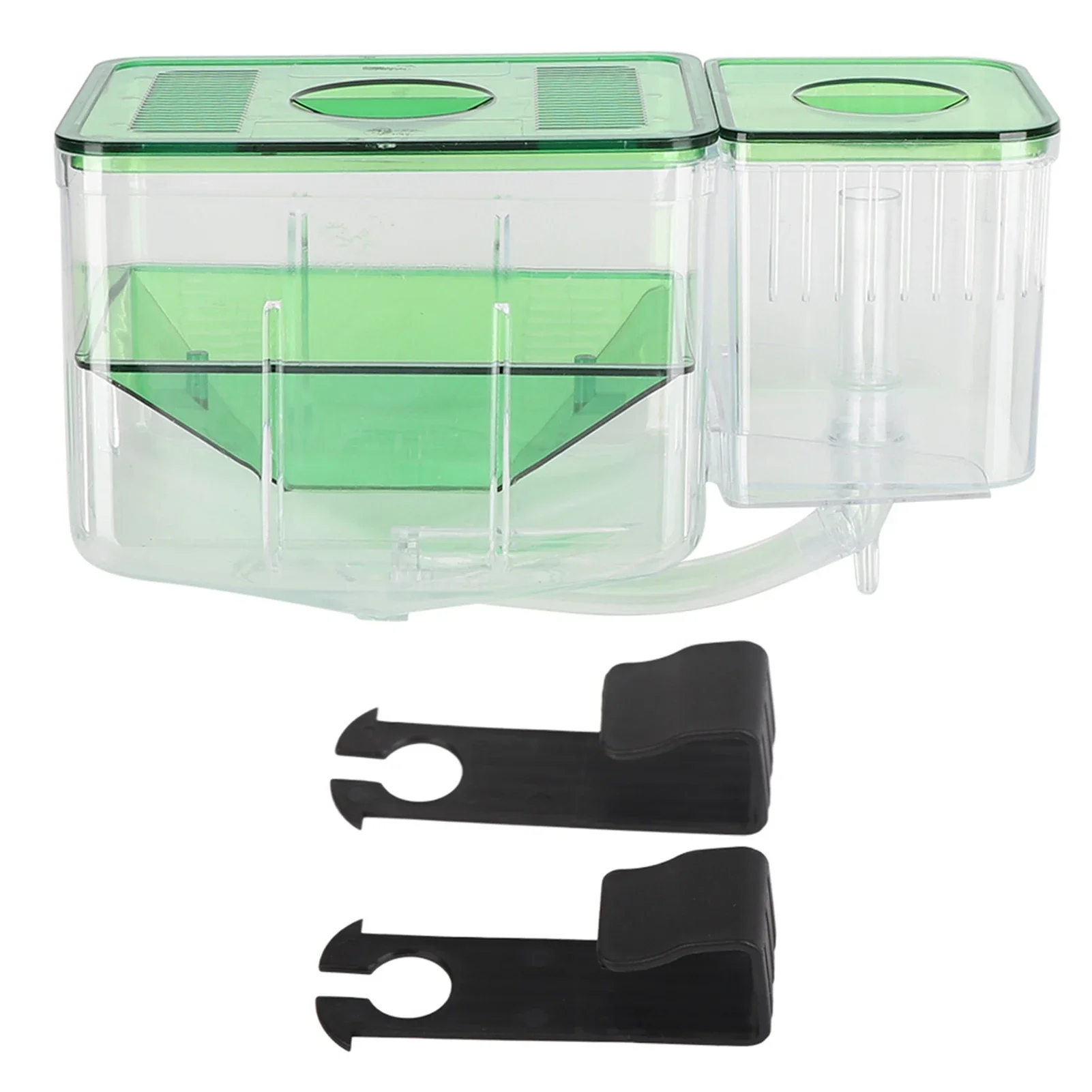 

Aquarium Incubator Aquarium Fish Breeding Box Little Fish Double‑Layer Isolation Incubator for Injured Small Fish Shrimp
