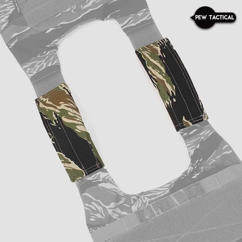 PEW التكتيكية SS نمط منصات الكتف حزام غطاء مبطن 2 قطعة ل LV119 التكتيكية سترة لوحة الناقل
