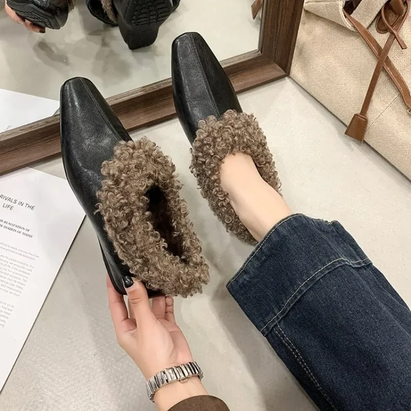 2026 Fashionable New Style Elegant/Sexy Warm and Casual Work Shoes for Women Winter Hot Selling Comfortable Pointed Shoes