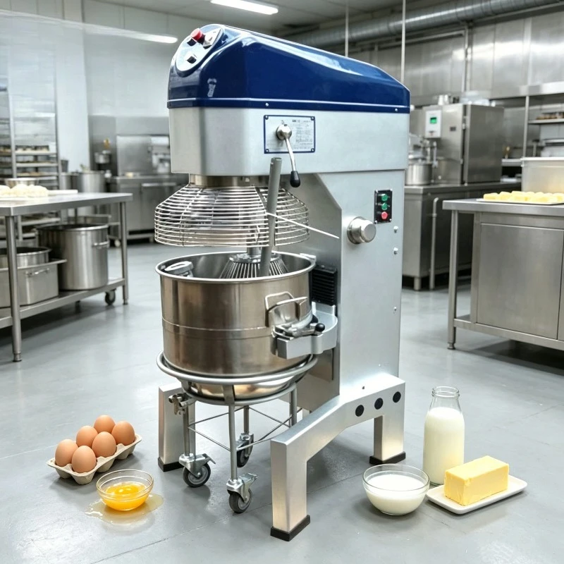 80L large baking mixer 100L commercial large capacity dough mixing