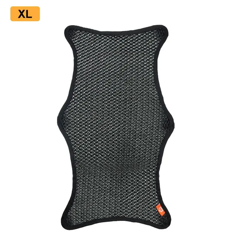 Non-slip Motorbike Seat Cushion Motorcycle 3D Honeycomb Air Mesh Cushion Breathable Cooling Seat Cover Mat Motorcycle Supplies