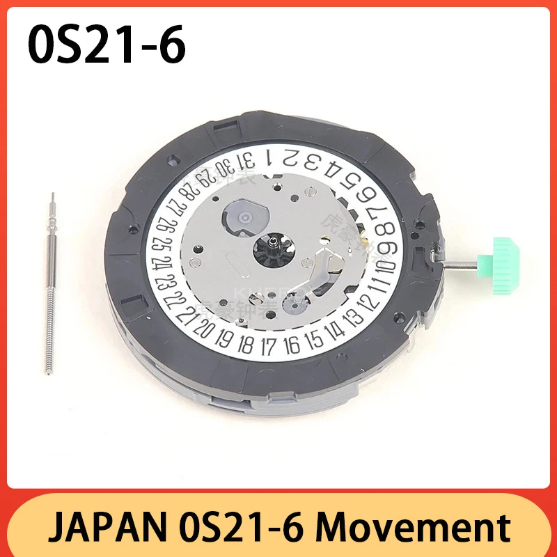 New Japan Imported Meiyoda OS21 Movement Quartz Movement 3-9 Seconds Calendar 6 O'clock Stable Quality Wholesale Price