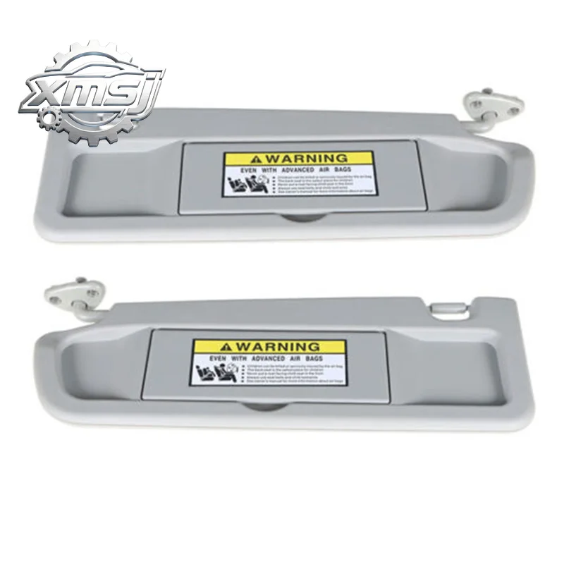 1 Pair Sun Visor Shield Sunvisor No Light For Honda Civic 2006-2008 Gray 83280-SNA-01ZC 83230-SNA-A01ZC