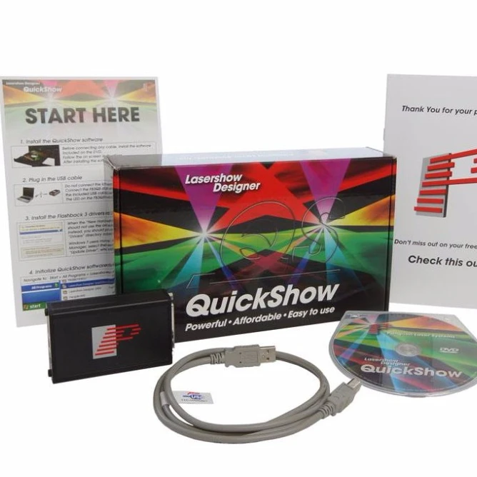 Pangolin Quickshow Laser Software Controller for Universal Stage Light