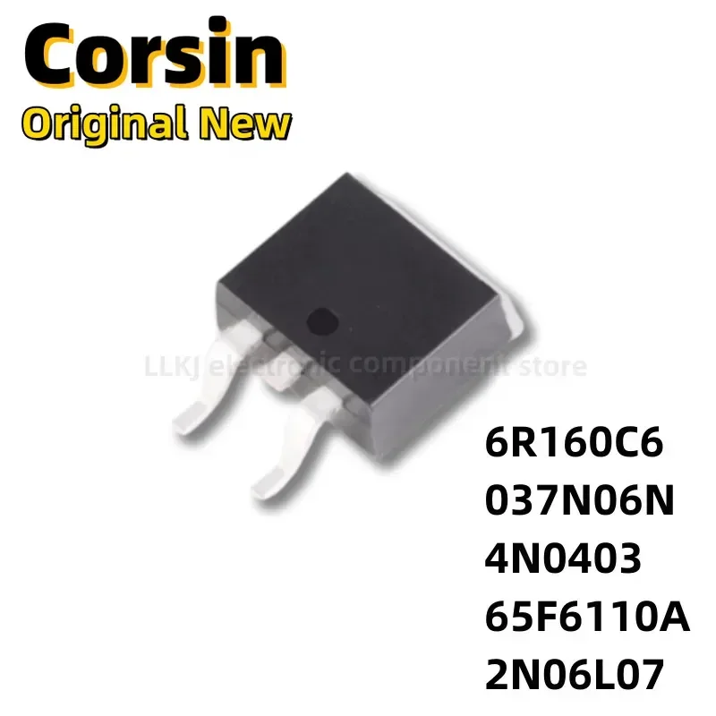 1pcs 6R160C6 IPB60R160C6 IPB037N06N3G 037N06N 4N0403 IPB80N04S4-03 65F6110A IPB65R110CFDA 2N06L07 IPB80N06S2L-07 TO263 MOS FET/