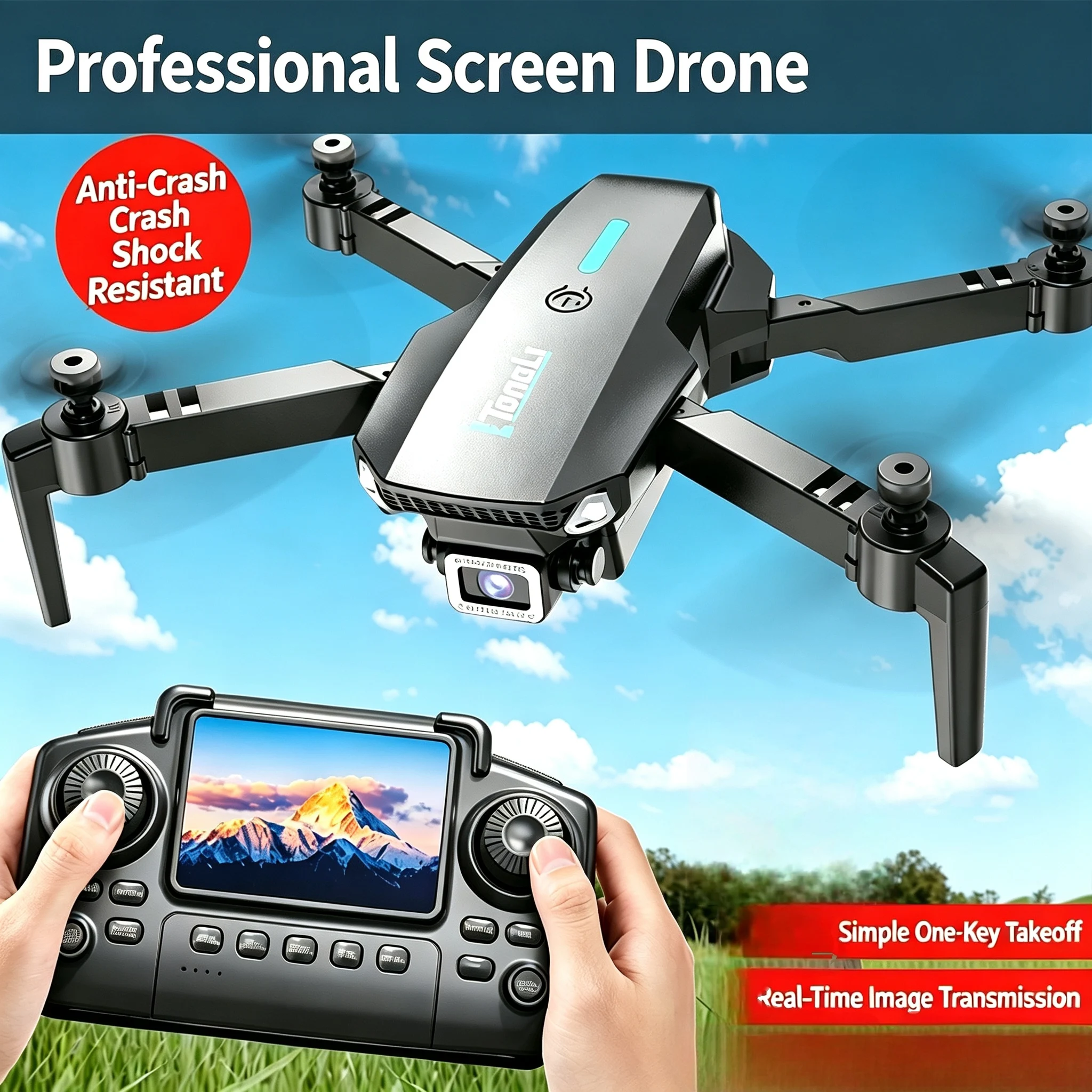 TONGLI 접이식 드론, 3.1인치 대형 화면 리모컨 - Rc Hobby Grade Helicopter 리뷰 및 가격