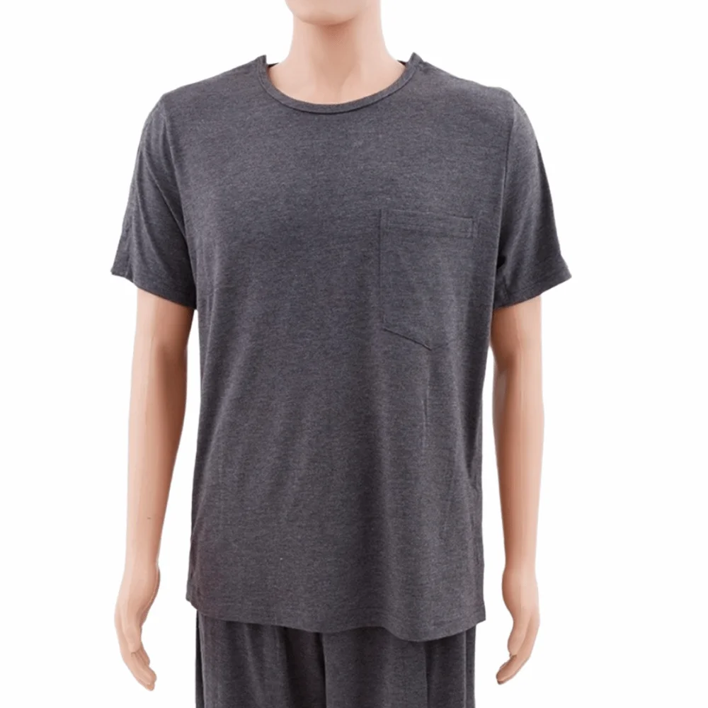 

Convenient Bedridden Elderly Care Clothing Skin-Friendly Breathable Tear Away Recovery T-Shirt Full Tear Away Easy To Wear