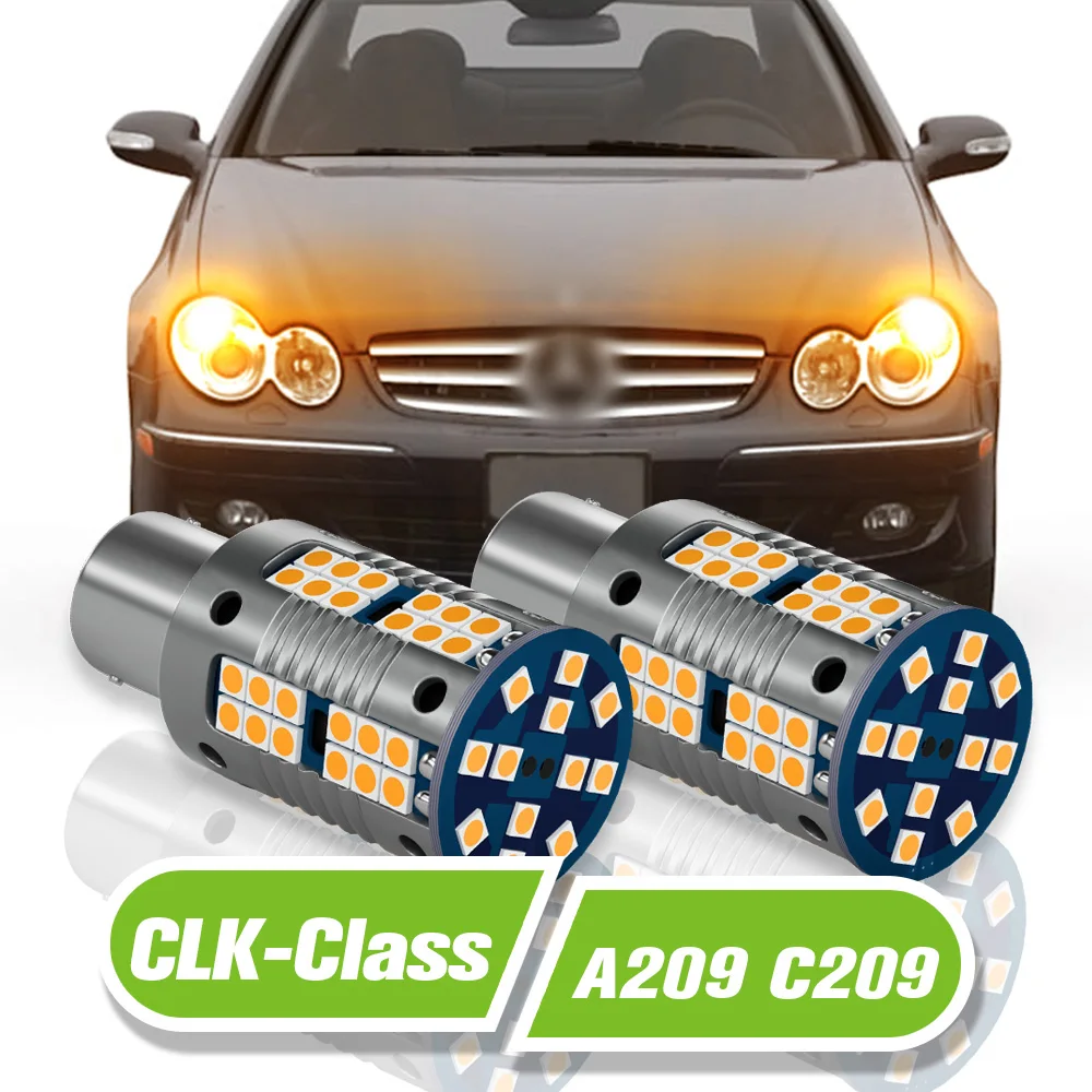 

For Mercedes Benz CLK Class A209 C209 LED Turn Signal Light Turning Lamp 2pcs 2002-2010 2005 2006 2007 2008 2009 Accessories