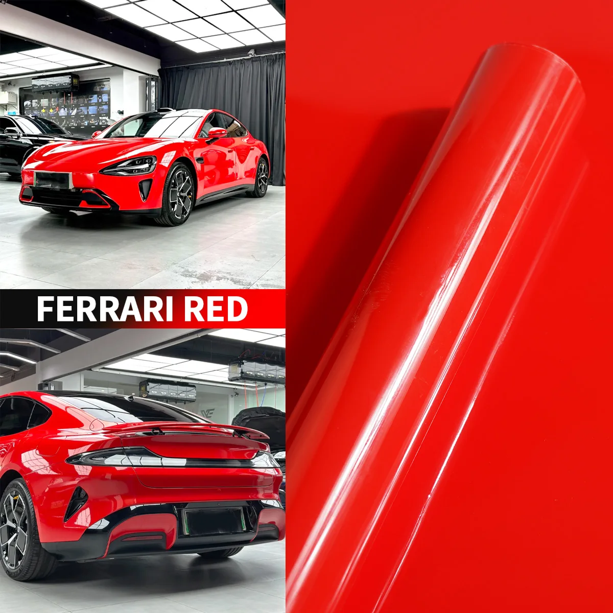 

The most important customer - Ferrari Red Color Change Film 1.52mX17M